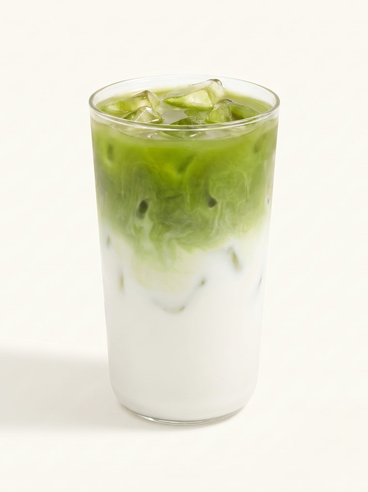 Coconut matcha latte