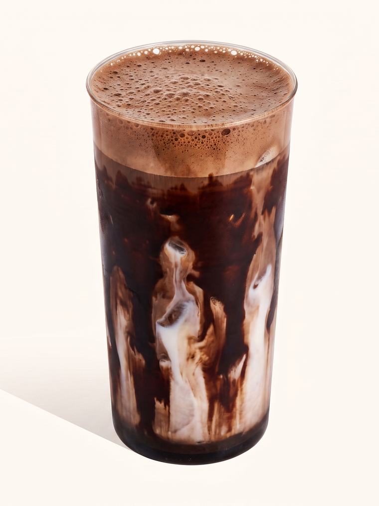 Dark mocha shaken espresso